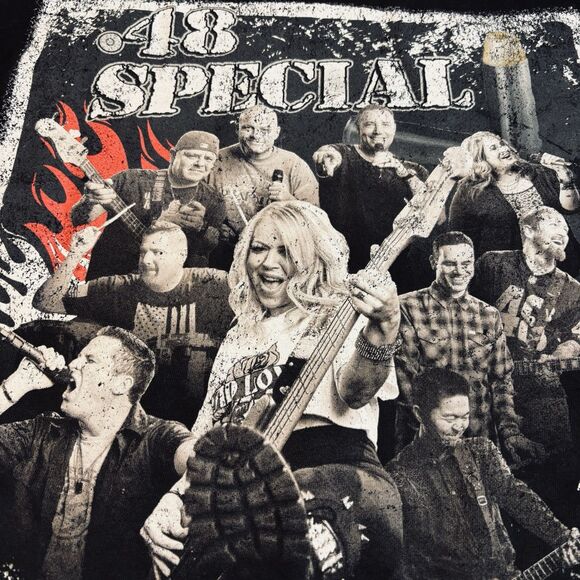 IN-N-OUT Burger Lynsi Snyder Band .48 Special Shirt 3XL Black Made in USA  RARE - Picture 4 of 13